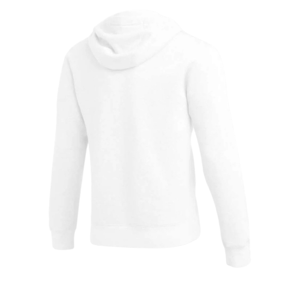 Nike Club Pullover Hoodie Sweat Shirt White Black 611457-100 Men"s Size 2XL XXL - Picture 4 of 11